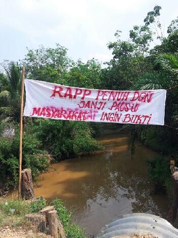 DPRD Siak Minta PT RAPP Hentikan Aktivitas