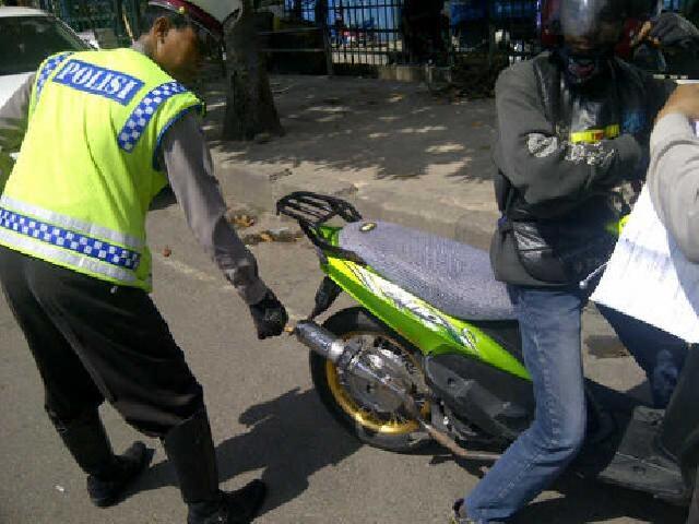 Siap-siap, Knalpot Racing akan Ditertibkan Satlantas Polresta Pekanbaru