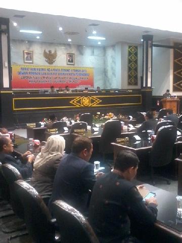 DPRD Pekanbaru Gelar Paripurna Laporan Pansus