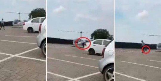 Tas Sekolah Tertinggal, Bapaknya Langsung Antarkan Gunakan Helikopter