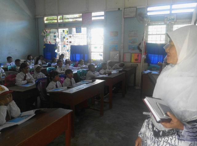 Dua SDN di Rengat, Menumpang Belajar ke Gedung Lain