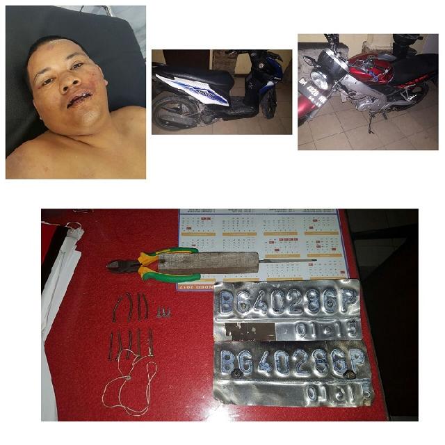 Coba Rampas Senjata Aparat, Pelaku Jambret di Pekanbaru ini Ditembak