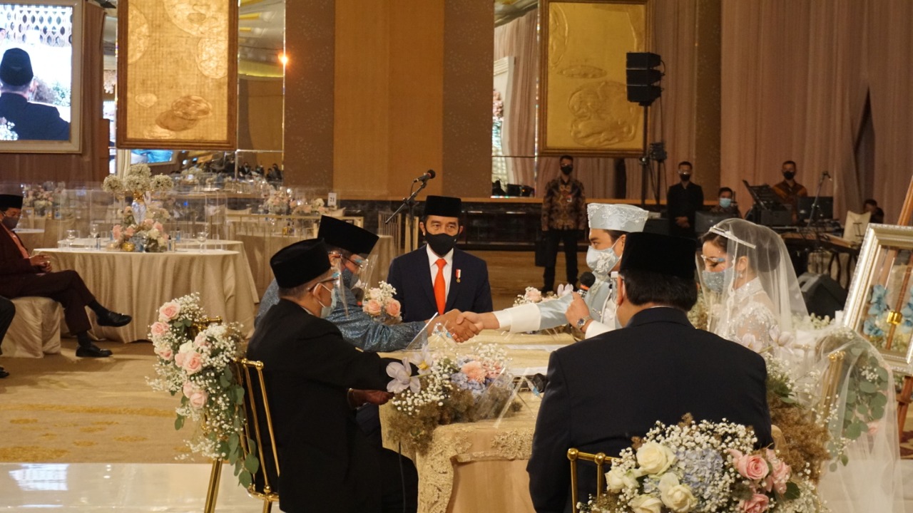 Tak Hanya Atta-Aurel, Presiden Joko Widodo Juga Jadi Saksi Nikah Putri Politisi Asal Riau Ini