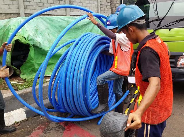 Hampir Satu Tahun Dikerjakan, Fiber Optik di Pekanbaru tak Kunjiung Beroperasi