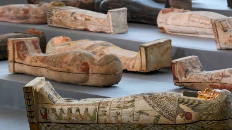 Mesir Pamer Temuan Makam Kuno Baru di Saqqara