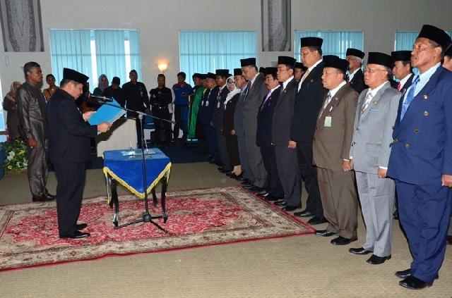 Bupati lantik 30 pejabat pemkab Bengkalis yang baru