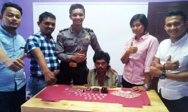 Edarkan Sabu, Pria Paruh Baya di Siak Ditangkap Polisi