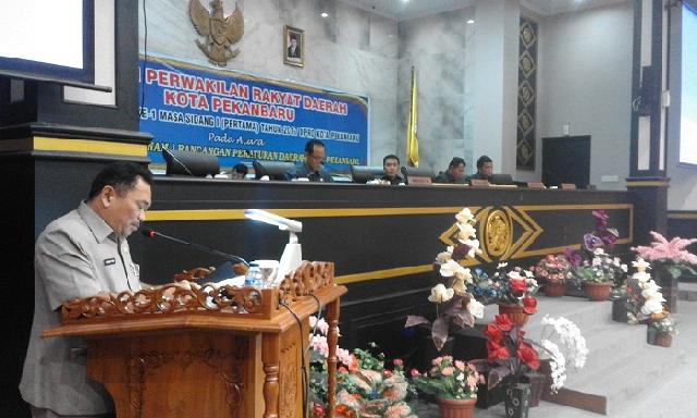 Berikut isi Ranperda yang disampaikan dalam paripurna perdana di 2017