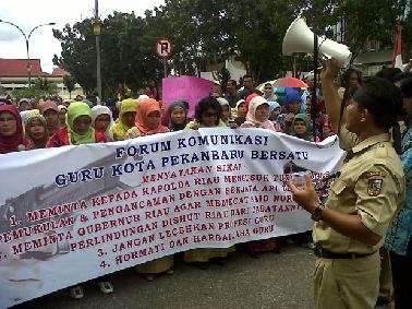 Ini Tanggapan Wawako Pekanbaru Terkait Panamparan Guru