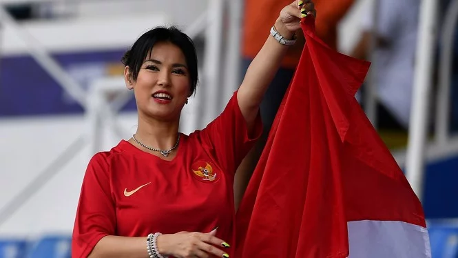 Maria Ozawa Kembali Dukung Timnas Indonesia U-22 Lawan Singapura