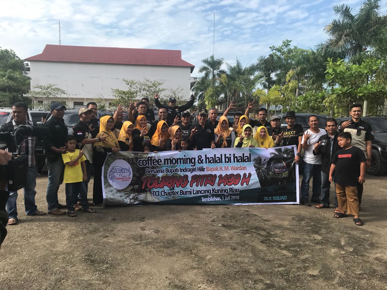 Bupati Inhil Hadiri Coffee Morning Dan Halal Bihalal Bersama TCI Chapter Bumi Lancang Kuning