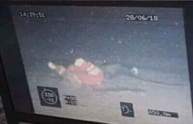 Merinding! Video Penampakan Mayat Korban KM Sinar Bangun di Dasar Danau Toba