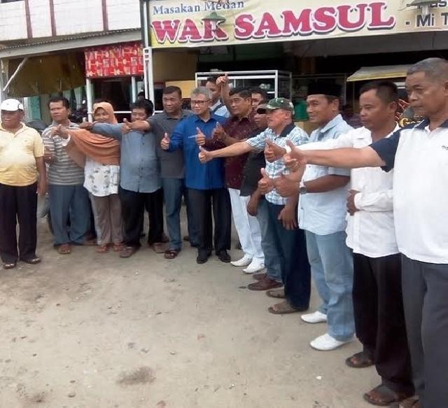 Sambangi Masyarakat Duri, Syamsurizal Nyatakan Siap Berkompetisi di Pilgubri 2018