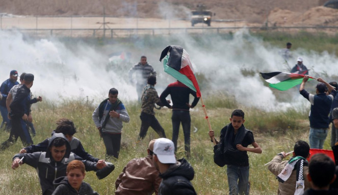 Petani Palestina Tewas Ditembak Tank Israel di Gaza