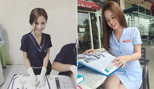 Ini 10 Potret Krestle Deomampo, Dokter Sunat Cantik yang Bikin Pria Rela Disunat Lagi!