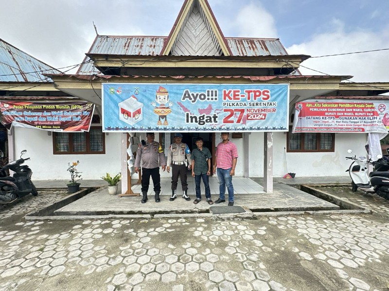 Polsek Minas Intensifkan Patroli Dialogis Jelang Pilkada 2024 dengan Warga