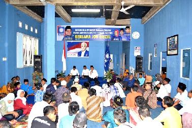 Jon Erizal Bantu Pesantren Arrahman Lubuk Terap