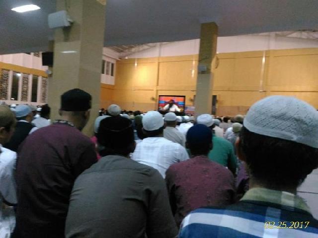 Ribuan Jamaah Hadiri Kajian Ustadz Syafiq Basalamah di Masjid Imam asy-Syafi'i Kota Pekanbaru