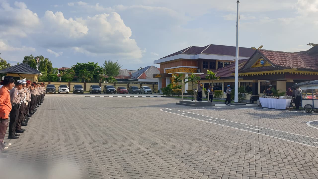 Ribuan Personel Gabungan Amankan Perayaan Natal 2025 di Inhu