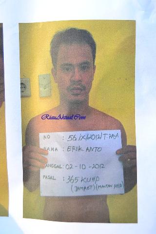 Satu Dari Enam Tahanan Polsek Tenayan Raya Yang Kabur Mantan Oknum Anggota Polisi