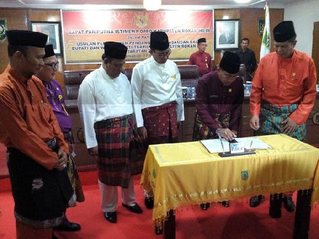 Ketua DPRD Rohil Syarankan Pemda Tingkatkan PAD
