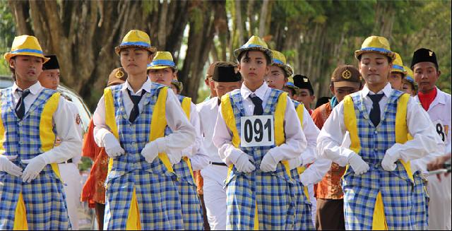 Gerak Jalan Santai PWI Kuansing Berhadiah Sepeda Motor