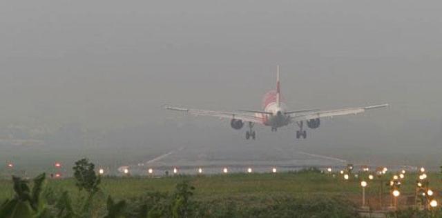 Jarak Pandang Riau Berkurang Akibat Fog