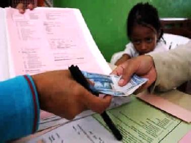 Uang Pungutan di SDN 034 Taraibangun Resahkan Wali Murid