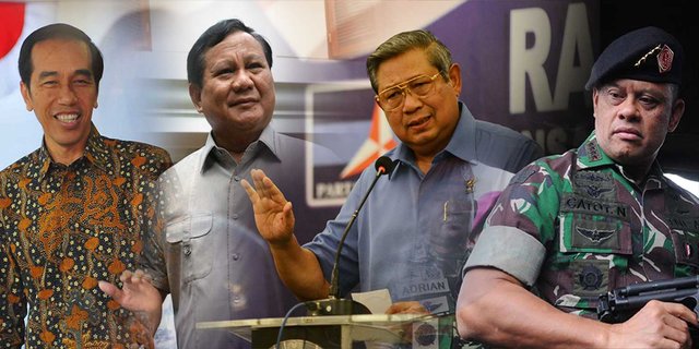 Hasil Survei, Jokowi Masih Teratas, Disusul Prabowo Dan SBY