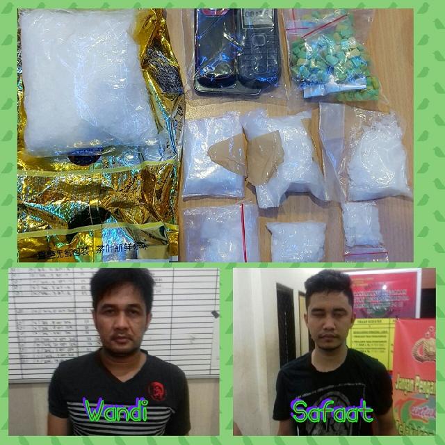 Oknum PNS di Riau Tertangkap Bawa Setengah Kilogram Sabu dan 210 pil Ekstasi