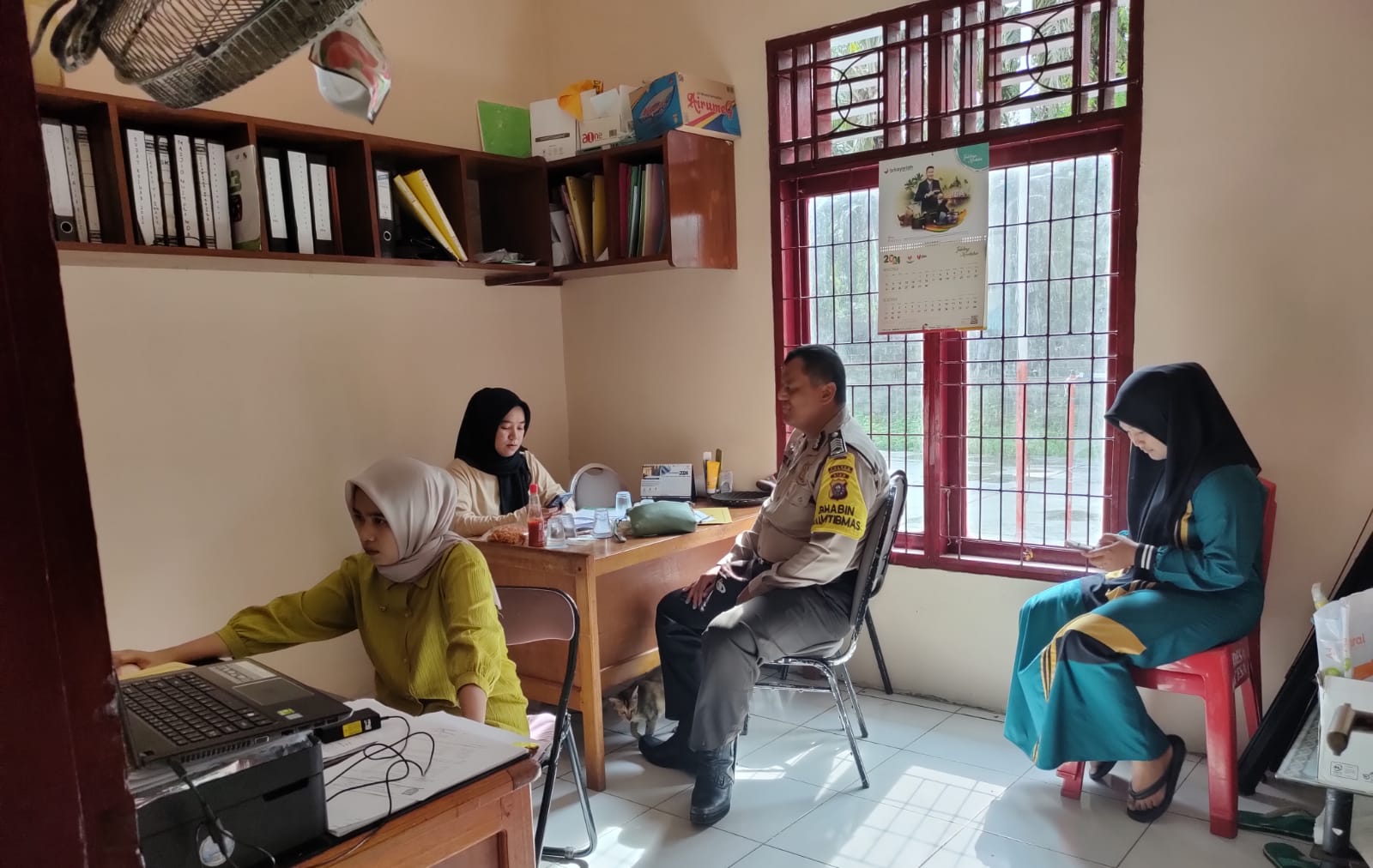 Polsek Singingi Hilir Gelar Cooling System untuk Ciptakan Kondisi Aman Pasca Pilkada Serentak 2024