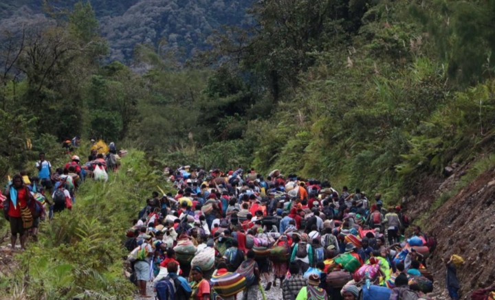 KKB Mengganas, 1.500 Warga Papua Mengungsi
