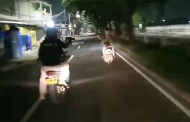 Viral Video Polisi dan Begal Kejar-kejaran, Ditembak Berkali-kali tapi Tak Jatuh