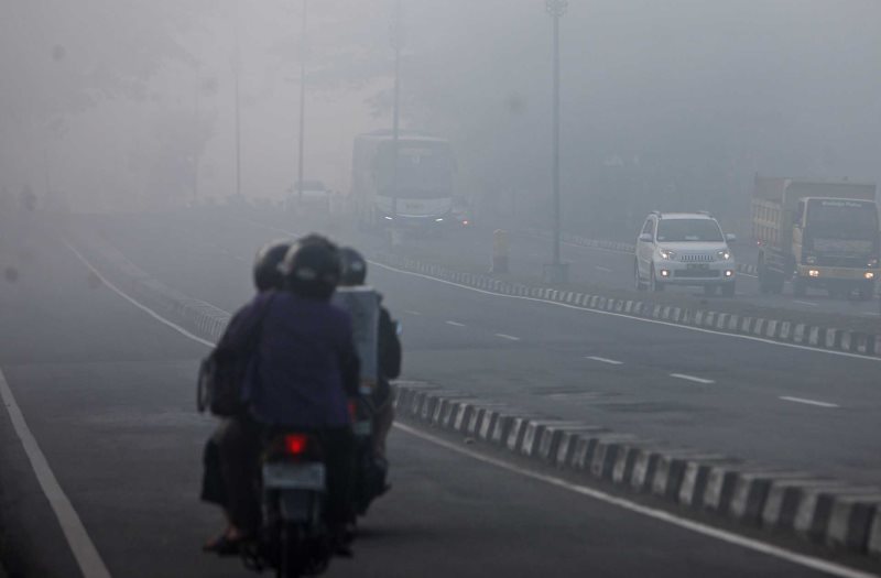 Astaga! Kebakaran Hutan di Aceh, Jarak Pandang hanya 200 Meter
