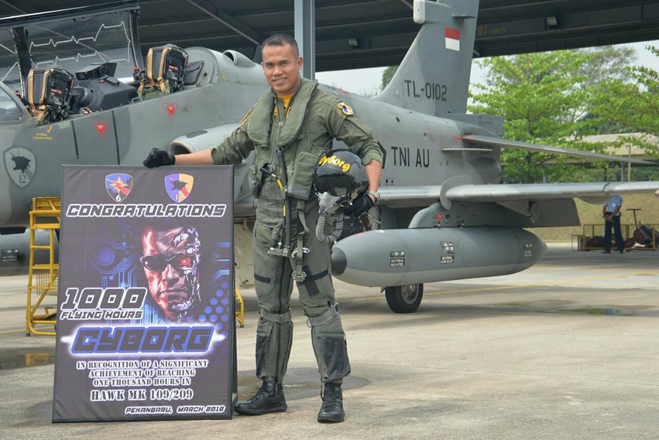 Selamat, Kapten Pnb Oliv Cyborg Rizando Azka Capai Terbang 1000 Jam