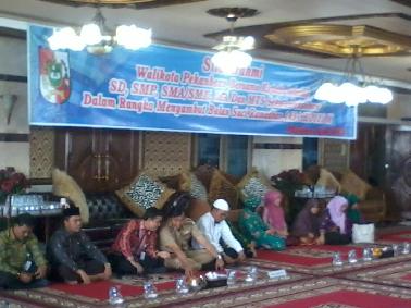 Walikota Silaturahmi dengan Kepala Sekolah Se Kota Pekanbaru