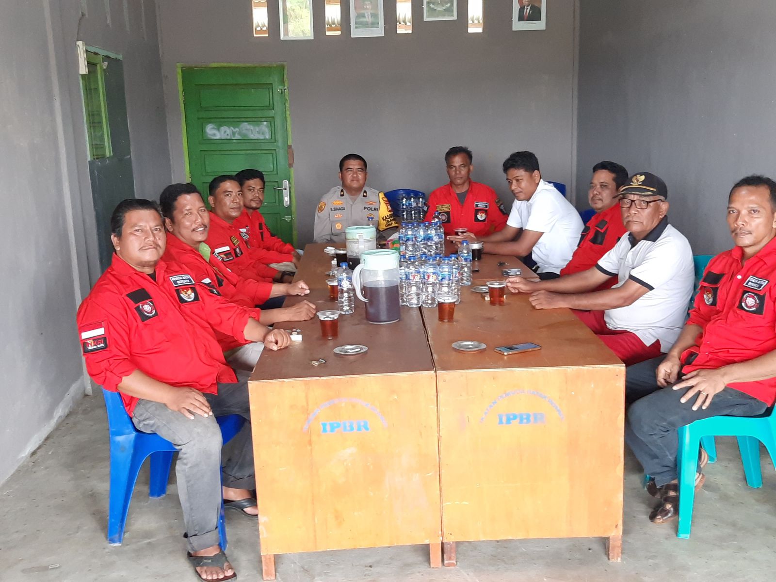 OMP-LK24, Polres Rokan Hulu Laksanakan Cooling System Pasca Pilkada di Kecamatan Rambah