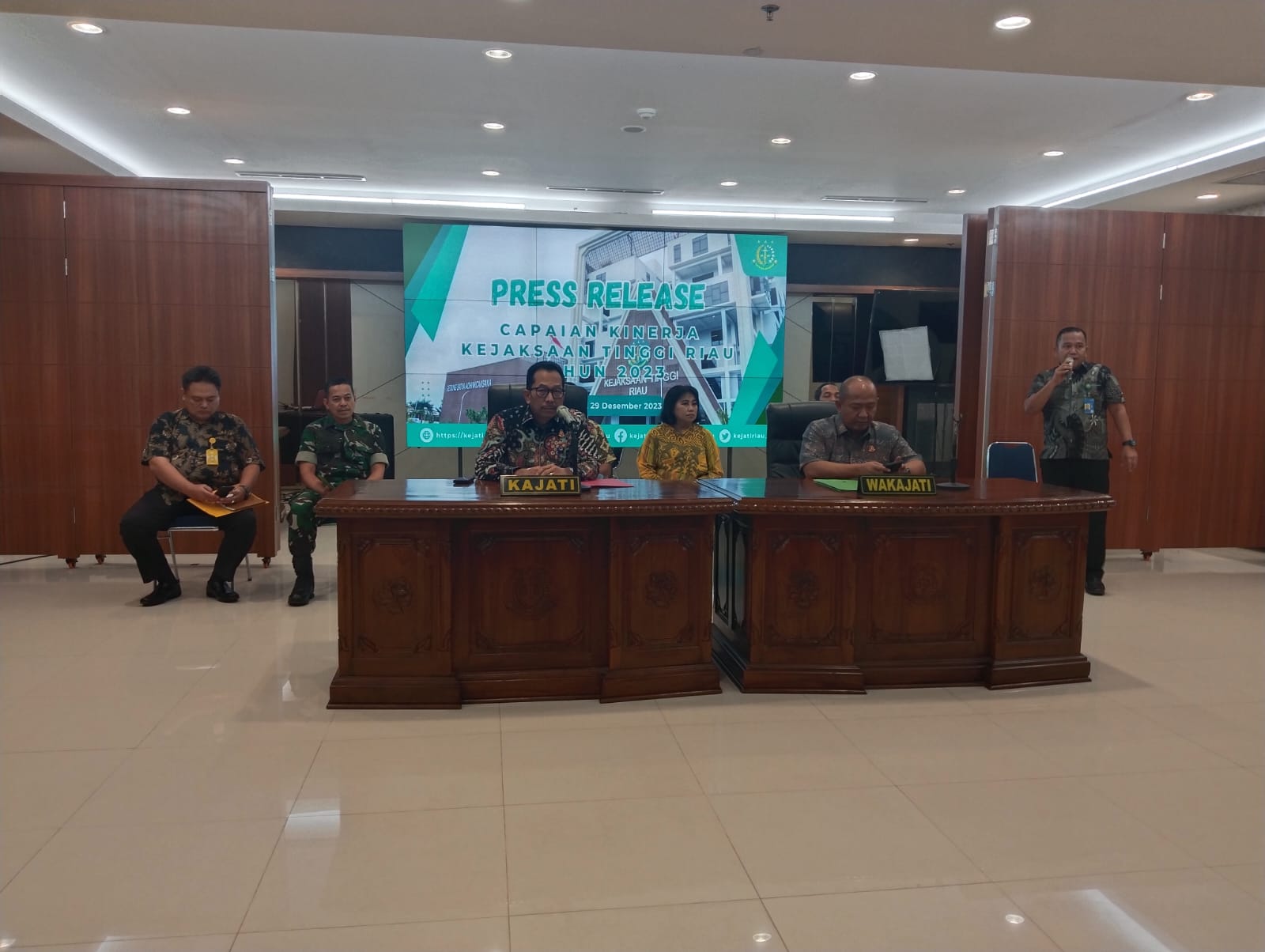 Kejati Riau Selamatkan Uang Negara Lebih dari Rp16 Miliar pada 2023