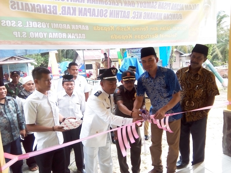 Pisah Sambut Kades Boncah Mahang Bengkalis