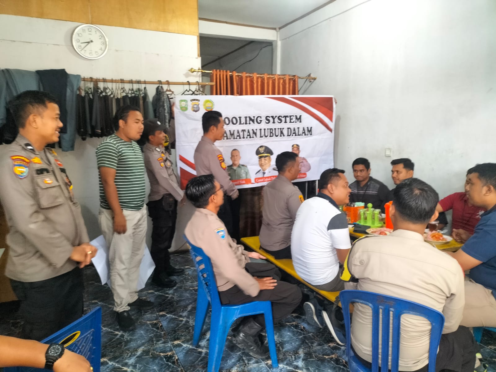 Kapolsek Lubuk Dalam Imbau Warga Jaga Kamtibmas Jelang Pilkada di Kampung