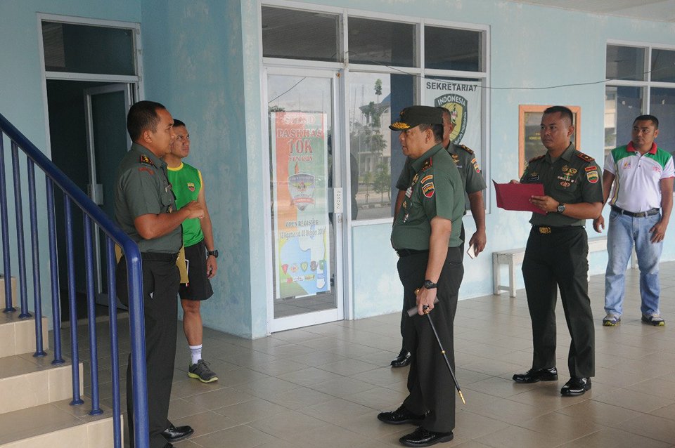 Peringatan HJK Pekan Depan, Danrem 031/WB Tinjau Kesiapan