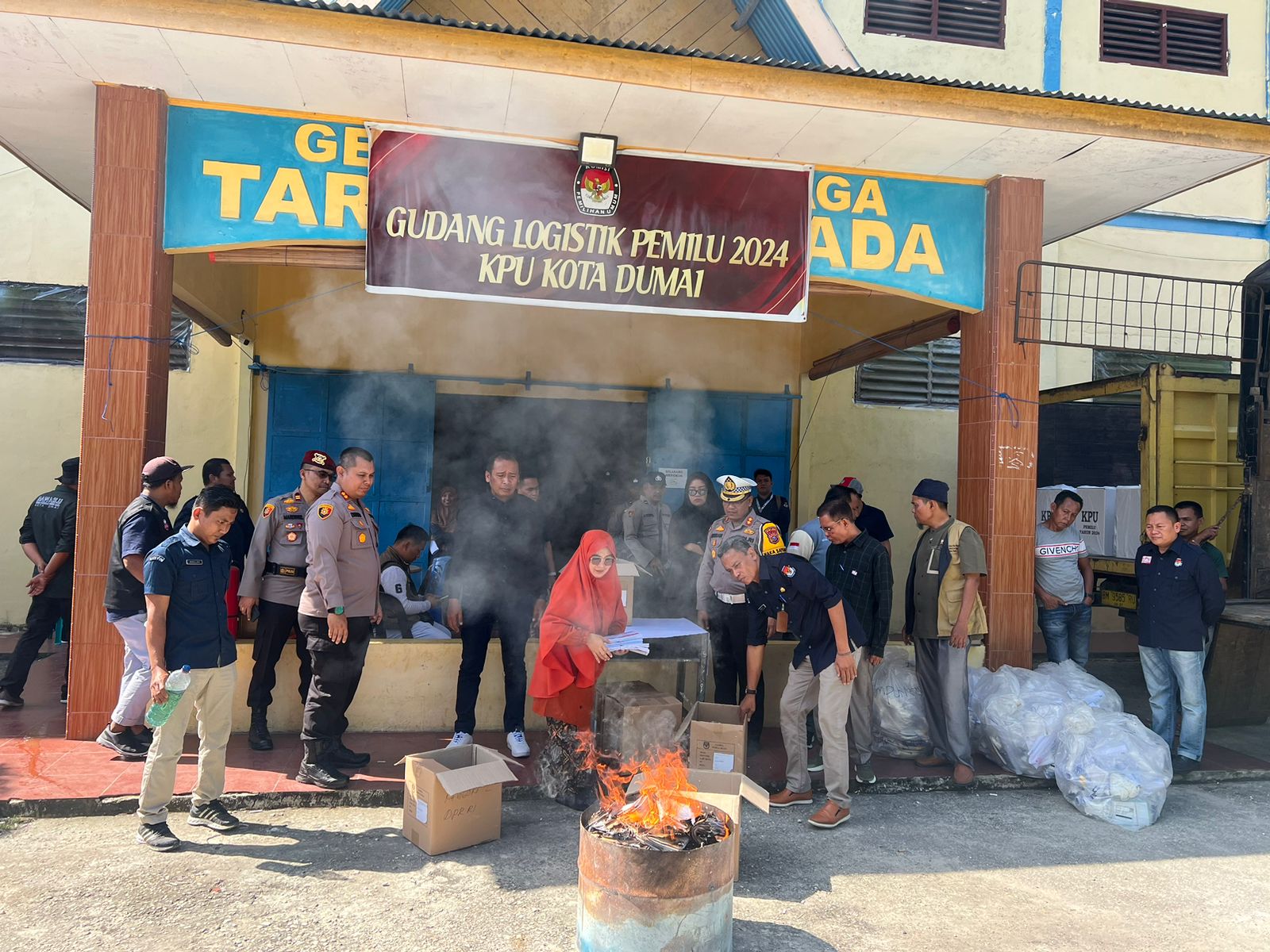 272 Surat Suara Pemilu 2024 Dimusnahkan di Dumai