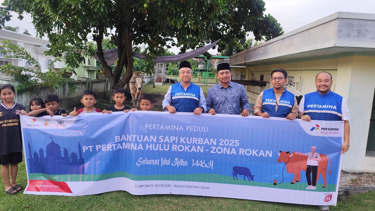 PHR Salurkan 192 Ekor Sapi Kurban di Wilayah Operasi Rokan Sambut Iduladha 1446 H