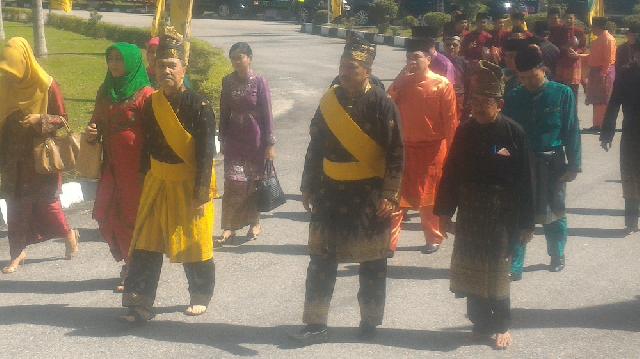 LAMR Siak Tepuk Tepung Tawar Datuk Setia Amanah dan Timbalan