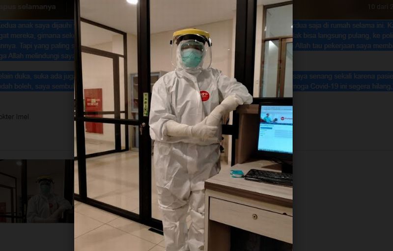 Curahan Hati Seorang Dokter di Pekanbaru, Tangani Corona Dikucilkan Warga