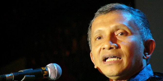 Menghitung modal politik Amien Rais jika melawan Jokowi