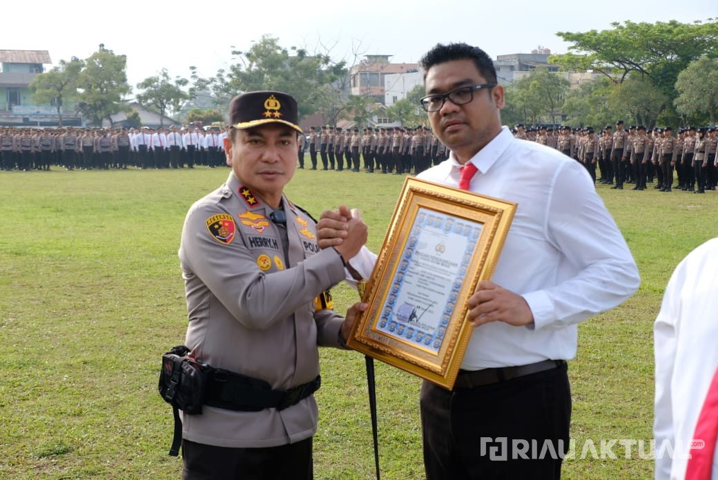 Sepak Terjang AKBP Bobby, Tangkapan 200 Kg Sabu Diganjar Penghargaan Kapolda Riau