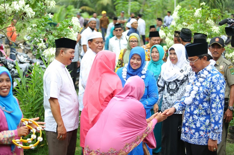 Bupati Serap Aspirasi Guru dan Tokoh Masyarakat Reteh Inhil