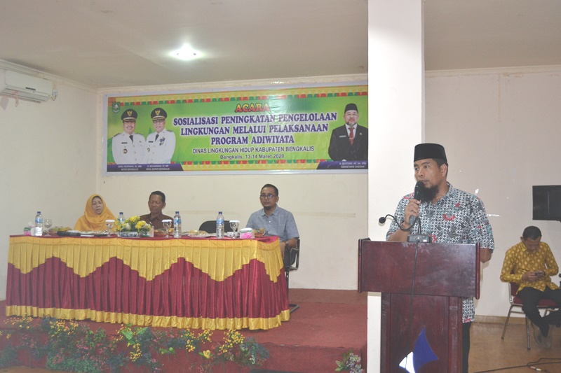 Diikuti 84 Peserta Perwakilan Sekolah, DLH Bengkalis Gelar Program Adiwiyata  