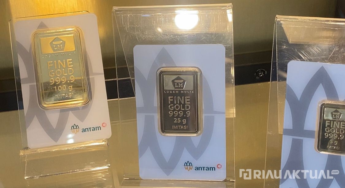 Jelang Lebaran, Harga Emas Antam Meroket, Ini Daftar Harganya di Pekanbaru